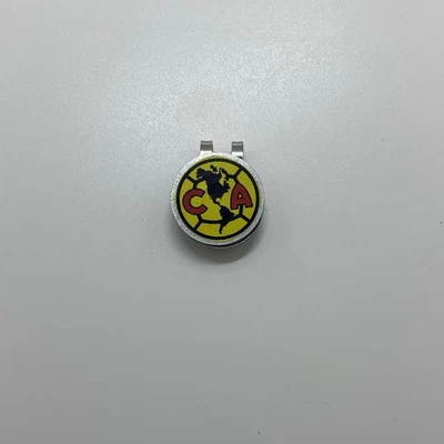 HAPPY FORE YOU CLUB AMERICA 1” Custom Aluminum Golf Ball Marker with Hat Clip