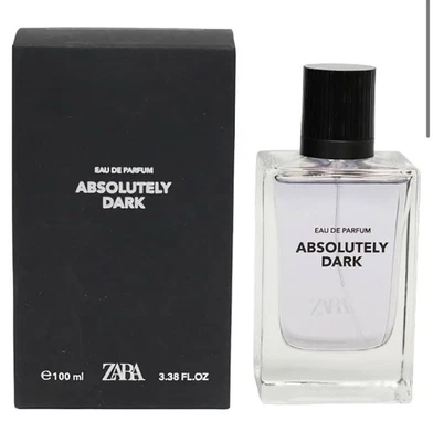 Zara Absolutely Dark Eau De Parfum Men Fragrance 100 ml (3.38oz) New Perfume - Image 1 of 4