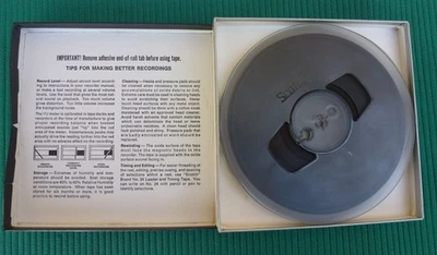 Vintage Reel To Reel Tape Scotch Recorded Bad Company Traffic Grateful Dead Foto 1 de 3