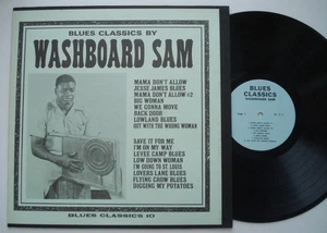 WASHBOARD SAM Blues Classics By EX BLUES CLASSICS original vinyl LP - Bild 1 von 4