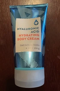 BATH AND BODY WORKS HYALURONIC ACID HYDRATING BODY CREAM 8.0 OZ - Picture 1 of 4