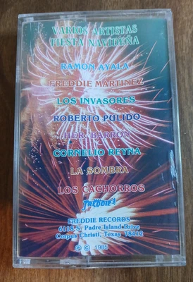 FIESTA NAVIDENA VARIOS ARTISTAS (FREDDIE RECORDS 1985) CASSETTE TAPE NEW SEALED - Image 1 of 2