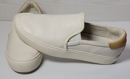 UGG slip on donna Cahlvan in pelle bianca taglia 9