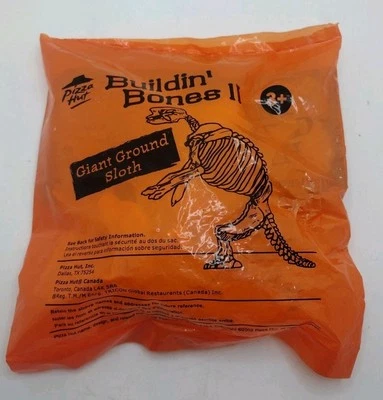 Pizza Hut Buildin' Bones 2 Giant Ground SLOTH - Image 1 of 2