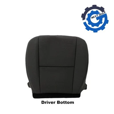 Nueva cubierta de asiento delantera izquierda negra OEM Mopar 2013-2018 Jeep Wrangler 6CG27XDBAB Foto 1 de 4