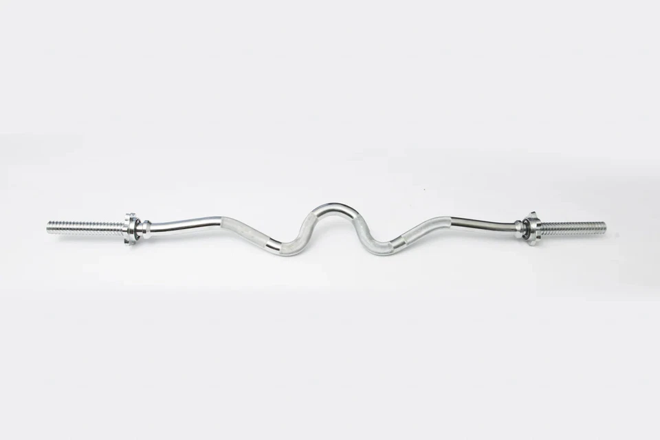 YORK Spin-Lock Super Curl Bar con Collares Spin-Lock Foto 1 de 1