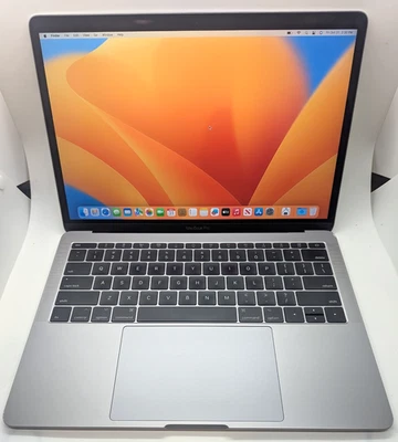 VIDEO OF UNIT 2017 Space Gray MacBook Pro 13" 2.3 GHz i5 8GB 500GB SSD FAST SHIP - Image 1 of 4