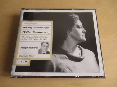 Wagner-Götterdämmerung (1952)-Lorenz, Uhde, Greindl, Varnay-Keilberth-4er CD Box - Bild 1 von 4