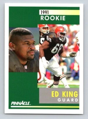 1991 Pinnacle -   RC  #287 Ed King - Image 1 of 2