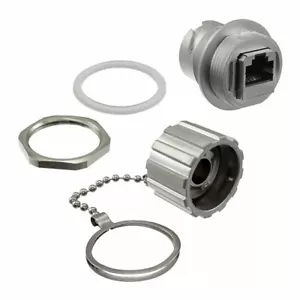 LOTTO 2x CONEC 17-150184 ACCOPPIATORE MODULARE RJ45 CAT.6A SCHERMATO IP67 **NUOVO - Foto 1 di 7