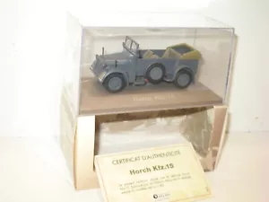 Car Military German Horch, Atlas 1:43 New Cellophané +COA - Picture 1 of 2