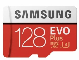 Samsung 128GB Micro SD Karte SDHC EVO UHS-I Class 10 U3 Speicherkarte 100% ORIGINAL - Bild 1 von 10
