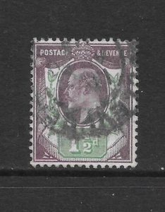 GREAT BRITAIN SCOTT 129 USED FINE - 1902 1.5p VIO & GRN - EDWARD VII ISSUE (I) - Bild 1 von 2