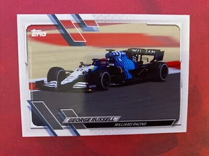 2021 Topps Formula One George Russell Base Card F1 Williams #114 - Picture 1 of 2