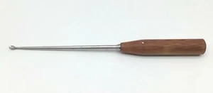 gSource 51.6950 Volkmann Long Curette 11" Straight #0 Phenolic Handle - Bild 1 von 3