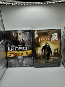 3 Will Smith Movies Sealed New/ I Am Legend, I Robot, Hitch DVD - Picture 1 of 7