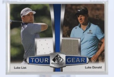 2024 SP Game Used Tour Gear Combos Cap Parallel /25 Luke List Luke Donald TG2-DL - Image 1 of 2