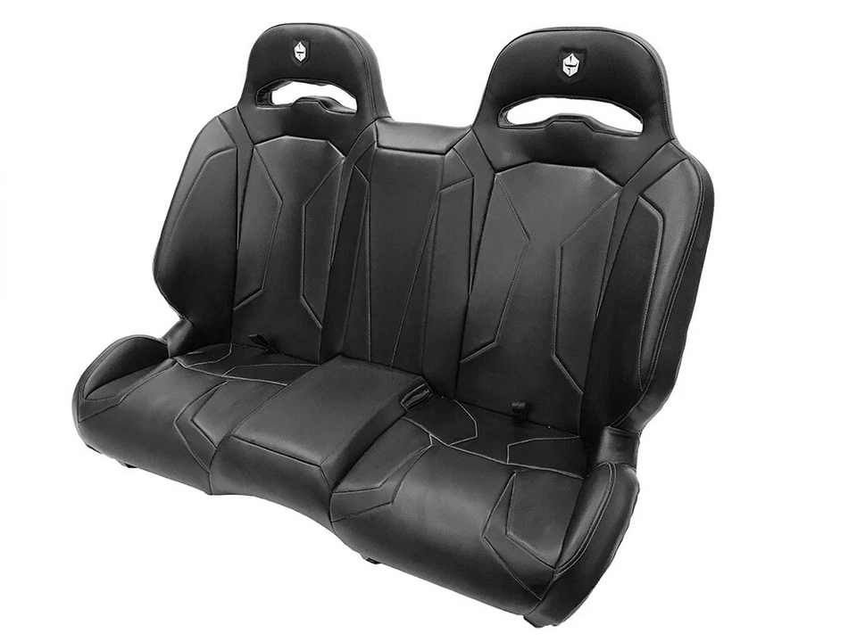 Pro Armor LE Suspension Rear Bench Seat Black Vinyl Polaris RZR XP 4 1000 Turbo - Image 1 of 1
