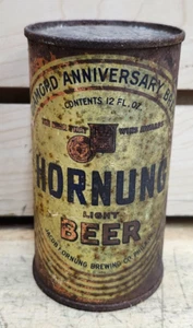 1938 Hornung Light Beer 12oz Empty Can Philadelphia Diamond Anniversary Brew - Picture 1 of 6