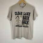 Vintage 90S Clear Lake Iowa High School Wrestling Tee Shirt 1990S Medium