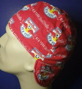 NY Red Bulls Custom Made Construction, Welder, Pipe-fitter, Biker Hat - Picture 1 of 2