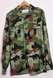 Yugoslav Army Uniform Camouflage Oak Leaf M-89 Shirt Yugoslavia JNA SFRJ - Picture 1 of 5