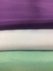 Premium Anti Static Taffeta Dress Lining Fabric PER METRE 3 COLOURS - Picture 1 of 5