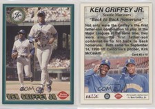 1994 Dairy Queen Ken Griffey Jr Golden Moments Restaurant Ken Griffey Jr #2 HOF