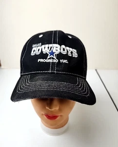 Dallas Cowboys Baseball Hat Black Embroidered (PROGRESO YUC.) Adjustable - Picture 1 of 8