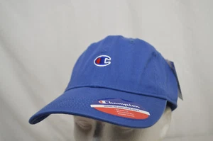 NEW Champion Blue CH2007-420 Adjustable Strap One Size Hat Cap - Brand New! - Picture 1 of 7