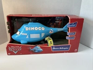 Disney PIXAR 2006 The King Dinoco Helicopter With Talking Mater NIB Works! - Picture 1 of 9