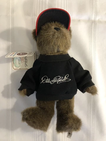 Boyds Racing Family Nascar Dale Earnhardt 10" Plush Teddy Bear with Tag Cover