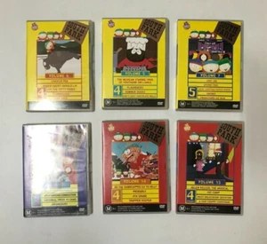 SOUTH PARK LOT OF 6 DVDS VOLUMES - 5,6,7,8,14,15 - Picture 1 of 1