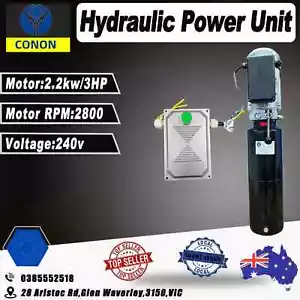 Single phase 12L Hydraulic Power Unit Auto Hydraulic Pump Vehicle Car Hoist Lift - Picture 1 of 9