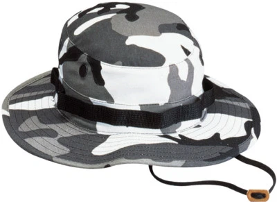 Rothco Tactical Boonie Hat Camo Bucket Wide Brim Sun Fishing Bush Booney Cap - Image 1 of 3