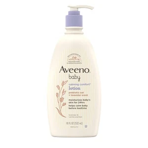 AVEENO BABY Comfort Moisturizing Lotion with Relaxing Lavendeر & Vanilla Scents - Picture 1 of 3