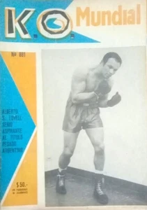 ALBERTO LOVELL - BOXING Original K.O. MUNDIAL 881 - Argentina 1969 - Picture 1 of 1