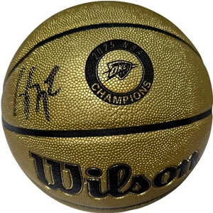 SHAI GILGEOUS-ALEXANDER SIGNIERT 2025 NBA CHAMPIONS BASKETBALL THUNDER OKC JSA - Bild 1 von 4
