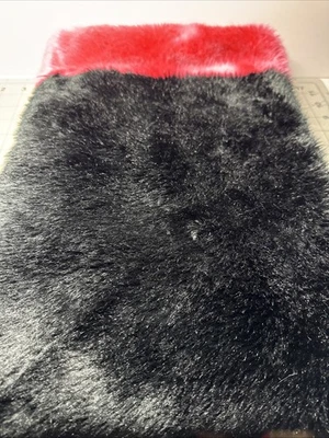 Kate Spade Faux Fur Neck Warmer Pink/black - Image 1 of 3