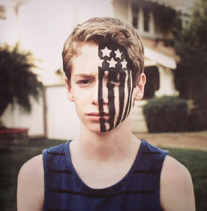 FALL OUT BOY - American Beauty/American Psycho - Vinyl (gatefold blue vinyl LP) - Image 1 of 1