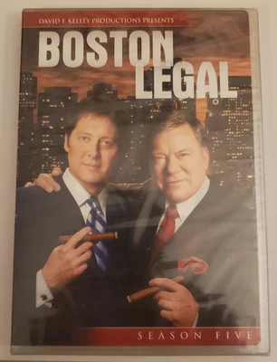 Boston Legal, Season 5, Final Season (DVD 4-Disc Set) New Sealed - Image 1 of 2