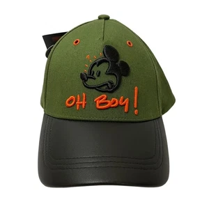 NWT Disney Artist Series Bret Iwan Mickey Mouse Oh Boy Baseball Cap - Picture 1 of 6