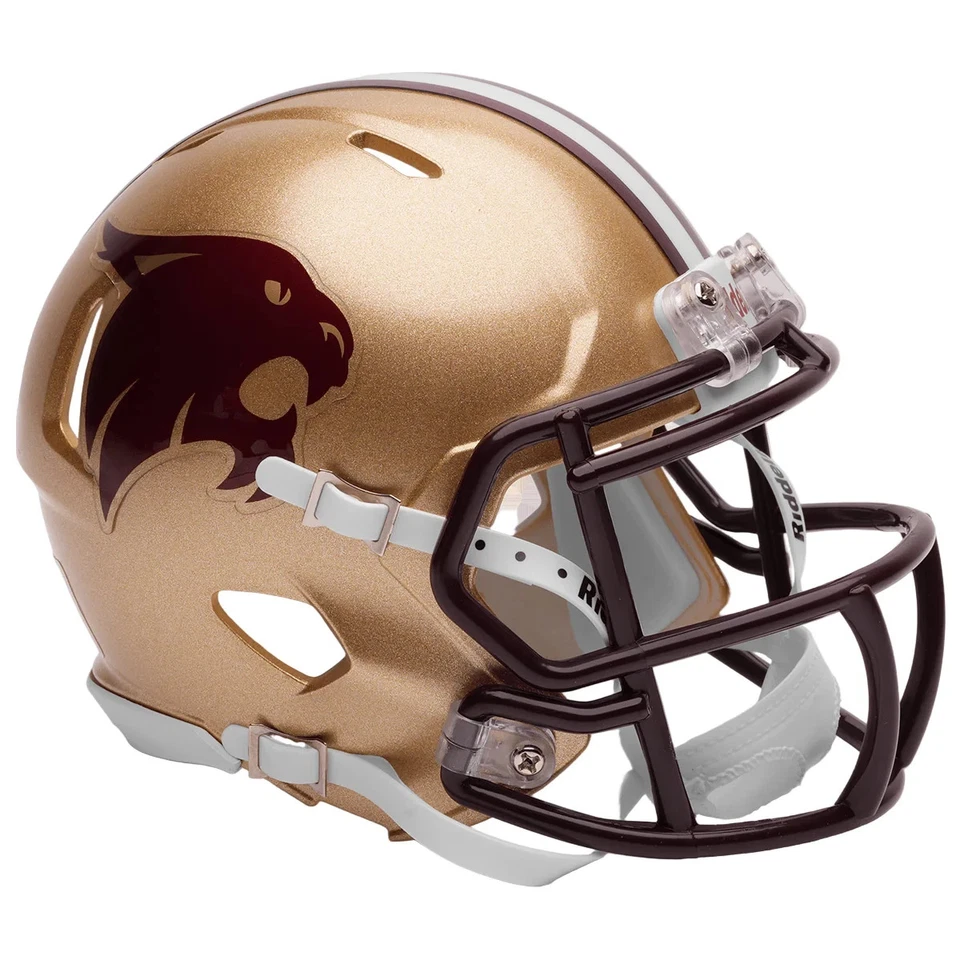 *OFERTA* ¡CASCO DE FÚTBOL AMERICANO TEXAS STATE BOBCATS SPEED MINI NCAA RIDDELL! Foto 1 de 1