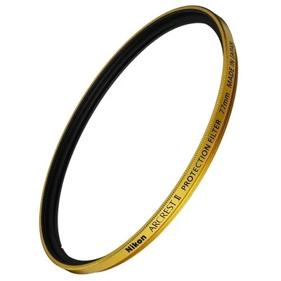 Nikon ARCREST II Protection Filter Gold Edition 77mm Anti-Static Coating JAPAN - Image 1 of 4