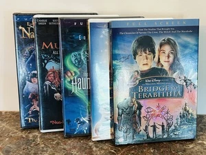 Disney DVD Lot New Sealed Five(5) Haunted Mansion Ella Enchanted Nanny Mcphee - Picture 1 of 15