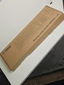 MSI Gaming Keyboard and Mouse Combo S11-04US20F-LAX. SEALED! - Picture 1 of 2