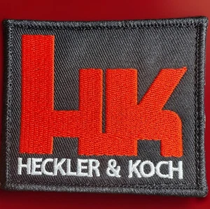 🔥LARGE 3+” HK H&K HECKLER KOCH Embroidered Iron On PATCH USP HK45C HK45 VP9 - Picture 1 of 7