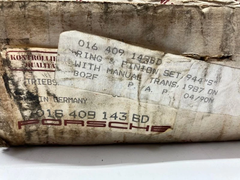 Juego de anillos y piñones Porsche 944 "S" Foto 1 de 3