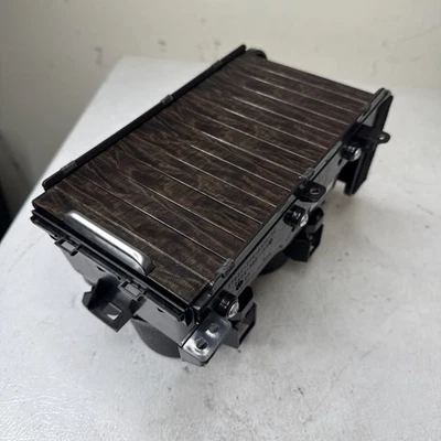 2009-2014 Acura TL Center Console Cup Holder Sliding Top Cover Lid Woodgrain - Image 1 of 4