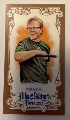2013 topps mini Allen & Ginters Gold border Freddie Roach - Image 1 of 2